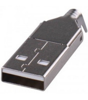 USB CONN-2 USB A CONNECTOR ΑΡΣΕΝΙΚΟ ΚΑΛΩΔΙΟΥ 4 PINCONNECTORS