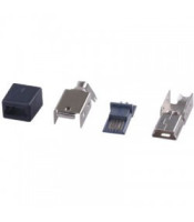 USB CONN-3 USB MINI CONNECTOR ΑΡΣΕΝΙΚΟ ΚΑΛΩΔΙΟΥ 5 PINCONNECTORS