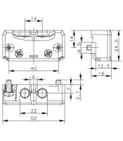 AUTOMATIC ELEVATOR DOOR CONTACT SWITCH SET