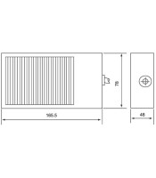 METAL FOOT BUTTON 10A FS-1 (CFS-1) CNTD