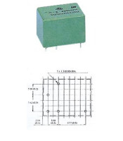 EMA00124 ΡΕΛΕ ΠΛΑΚΕΤΑΣ 24VDC ΕΠΑΦΩΝ 2 ΘΕΣΕΩΝ 250V 5AΡΕΛΕ