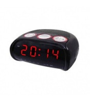 DIGITAL RADIO ALARM WITH RED LED SCREEN