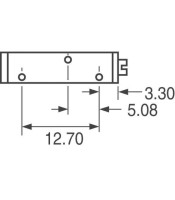 MULTI-TURN (22-TURN) RECTANGULAR TRIMMER RKT-3006P 20mm