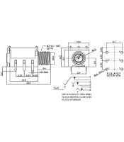 ΘΗΛΥΚΟ ΚΑΡΦΙ 6,3mm STEREO (TRS) ΠΛΑΚΕΤΑΣ ΜΙΝΙ