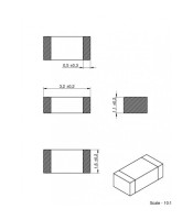 резистор SMD 1206 1/8W