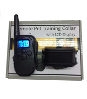 Pet Dog Training Collar, LCD Rainproof Electric Shock Vibration