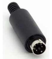 K-3163F MINI DIN 6 PIN CONNECTOR ΑΡΣΕΝΙΚΟCONNECTORS