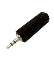 AU 1317 ΚΑΡΦΙ ΑΡΣΕΝΙΚΟ 3,5mm ADAPTOR ΣΕ ΚΑΡΦΙ ΘΗΛΥΚΟ 6,3mm STEREO (TRS)CONNECTOR ΗΧΟΥ