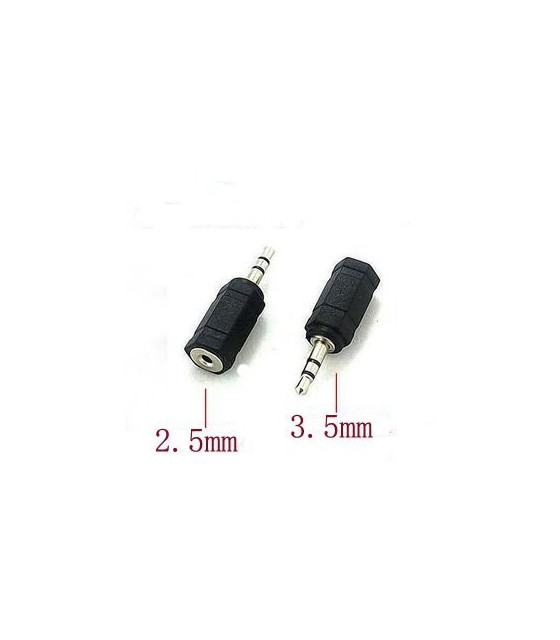 ΚΑΡΦΙ ΑΡΣΕΝΙΚΟ 3,5mm ADAPTOR ΣΕ ΚΑΡΦΙ ΘΗΛΥΚΟ 2,5mm STEREO (TRS)