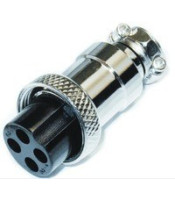 LZ-305-4p ΜΙΚΡΟΦΩΝΟΥ, CB CONNECTOR FEMALE 4 PINS, M16/IP40CONNECTOR ΗΧΟΥ