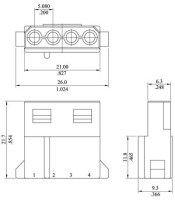 5200S/04 PC POWER ΒΥΣΜΑ ΚΑΛΩΔΙΩΝ 4 ΑΓΩΓΩΝ ΘΗΛΥΚΟ (ΜΟΝΟ ΤΟ ΠΛΑΣΤΙΚΟ)CONNECTORS