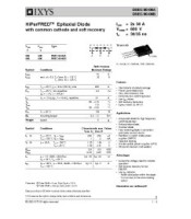 DSEC60-06A ΔΙΟΔΟΣ ΔΙΠΛΗ 2*30ΑΓΕΦΥΡΕΣ - ΔΙΟΔΟΙ