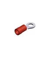 SINGLE-HOLE CABLE LUG INSULATED RED 6.5-1.25 R1-6V