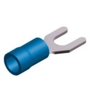 FORK-TYPE TERMINAL INSULATED BLUE 4.3-2 S2-4SV