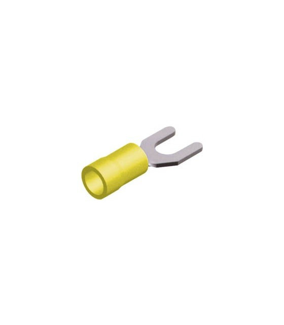 FORK-TYPE TERMINAL INSULATED YELLOW 5.3-5.5 S5-5V