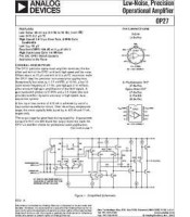 OP27G ANALOG DIVECE ΟΛΟΚΛΗΡΩΜΕΝΟ ΚΥΚΛΩΜΑ OP27ΗΜΙΑΓΩΓΟΙ - IC