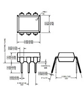 4N28 Phototransistor Optocoupler IC