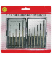 11PCS Precision Screwdriver Set Mini Jewelers Watches Glasses Repairs Kit