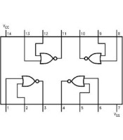 CD 4001 IC ΟΛΟΚΛΗΡΩΜΕΝΟ ΚΥΚΛΩΜΑ CD4001ΗΜΙΑΓΩΓΟΙ - IC