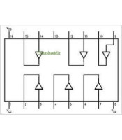 CD4010 ΟΛΟΚΛΗΡΩΜΕΝΟ ΚΥΚΛΩΜΑ CD 4010ΗΜΙΑΓΩΓΟΙ - IC