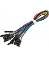 Female Jumper Wires ΣΕΤ 10 ΚΑΛΩΔΙΑ ΓΙΑ ARDUINO - RASBERRY FEMALE-FEMALEΠΛΑΚΕΤΕΣ & ΥΛΙΚΑ