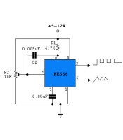 NE566 ΟΛΟΚΛΗΡΩΜΕΝΟ ΚΥΚΛΩΜΑ NE566ΗΜΙΑΓΩΓΟΙ - IC