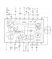 TDA4200 ΟΛΟΚΛΗΡΩΜΕΝΟ ΚΥΚΛΩΜΑ TDA4200ΗΜΙΑΓΩΓΟΙ - IC