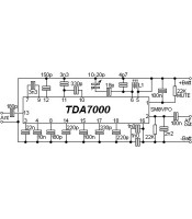 TDA7000 ΟΛΟΚΛΗΡΩΜΕΝΟ ΚΥΚΛΩΜΑ TDA7000 FM RADIOΗΜΙΑΓΩΓΟΙ - IC