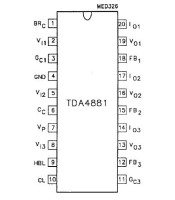 TDA4880 ΟΛΟΚΛΗΡΩΜΕΝΟ ΚΥΚΛΩΜΑ TDA4880ΗΜΙΑΓΩΓΟΙ - IC