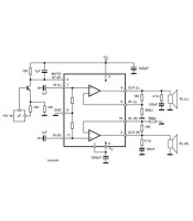 TDA7265 ΟΛΟΚΛΗΡΩΜΕΝΟ ΚΥΚΛΩΜΑ TDA7265ΗΜΙΑΓΩΓΟΙ - IC