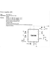 TDA7396 ΟΛΟΚΛΗΡΩΜΕΝΟ ΚΥΚΛΩΜΑ TDA7396ΗΜΙΑΓΩΓΟΙ - IC