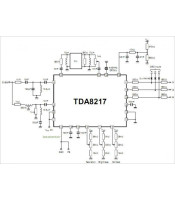 TDA8217 ΟΛΟΚΛΗΡΩΜΕΝΟ ΚΥΚΛΩΜΑ TDA8217ΗΜΙΑΓΩΓΟΙ - IC