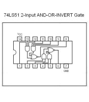 74LS51 ΟΛΟΚΛΗΡΩΜΕΝΟ ΚΥΚΛΩΜΑ 74LS51ΗΜΙΑΓΩΓΟΙ - IC