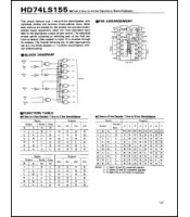 74LS155 ΟΛΟΚΛΗΡΩΜΕΝΟ ΚΥΚΛΩΜΑ 74LS155ΗΜΙΑΓΩΓΟΙ - IC