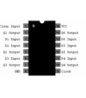 74LS174 ΟΛΟΚΛΗΡΩΜΕΝΟ ΚΥΚΛΩΜΑ 74LS174ΗΜΙΑΓΩΓΟΙ - IC