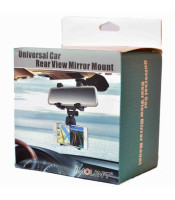 Universal Car Rearview Mirror Mount Phone Holder for iPhone Samsung Huawei GPS Smartphones