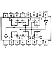 74LS378 ΟΛΟΚΛΗΡΩΜΕΝΟ ΚΥΚΛΩΜΑ 74LS378ΗΜΙΑΓΩΓΟΙ - IC