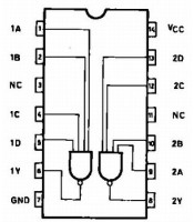 74HC20 ΟΛΟΚΛΗΡΩΜΕΝΟ ΚΥΚΛΩΜΑ 74HC20ΗΜΙΑΓΩΓΟΙ - IC