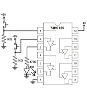 ΟΛΟΚΛΗΡΩΜΕΝΟ ΚΥΚΛΩΜΑ 74HC125