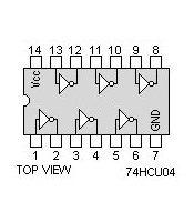 74HCU04 ΟΛΟΚΛΗΡΩΜΕΝΟ ΚΥΚΛΩΜΑ 74HCU04ΗΜΙΑΓΩΓΟΙ - IC