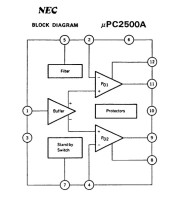 UPC2500 ΟΛΟΚΛΗΡΩΜΕΝΟ ΚΥΚΛΩΜΑ UPC2500ΗΜΙΑΓΩΓΟΙ - IC