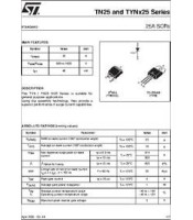 TYN625 THYRISTOR TYN 625 THYRISTOR-TRIACKTRIAC - THYRISTOR