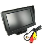 4.3\\" TFT LCD Car Rear View Color Camera Monitor & DVD