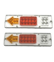 19 LED стопове мигач задна светлина 24V за камион бус ТИР, ремарке