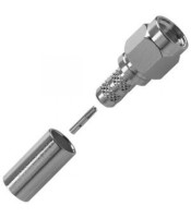 SMA MALE CONNECTOR REVERSE POLARITY CRIMP