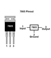 ΟΛΟΚΛΗΡΩΜΕΝΟ ΚΥΚΛΩΜΑ ΣΤΑΘΕΡΟΠΟΙΗΤΗΣ 7805 TO220 ST