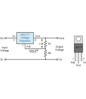 LM 317T ΟΛΟΚΛΗΡΩΜΕΝΟ ΚΥΚΛΩΜΑ LM317TΗΜΙΑΓΩΓΟΙ - IC