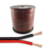 SPEAKER CABLE 2X2.00mm red black