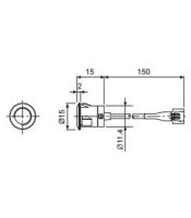 PHOTOELECTRIC SENSOR DETECTOR SET WITH CABLE 10M