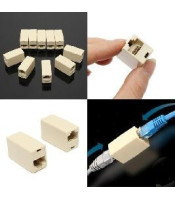 RJ45 LAN Ethernet Network Cable Female Joiner Coupler